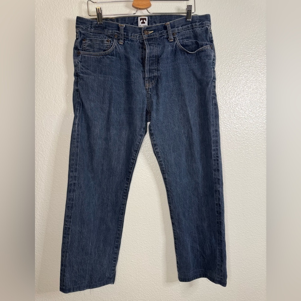 Tellason Men's Slim Tapered Selvedge Denim Jeans Made in USA.